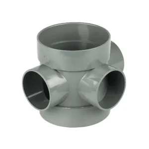 Soil- Short Boss Pipe-Grey