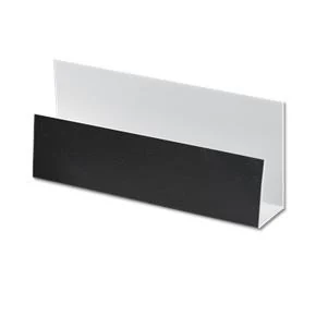 Shiplap Universal Channel Black Woodgrain