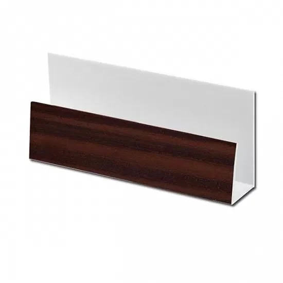 Shiplap Universal Channel Mahogany Woodgrain