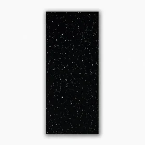 8mm x 250mm x 2.6m Black Sparkle