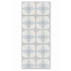 8mm x 400mm x 2.6m Modern Blue Tile
