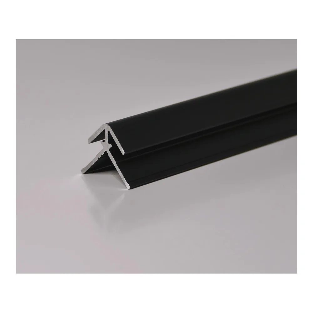 Deeplas- Twinson External Corner 3m Black Anod