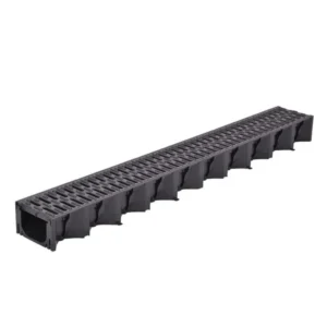 ACO U/G 1mtr Channel Drain PVC Grating