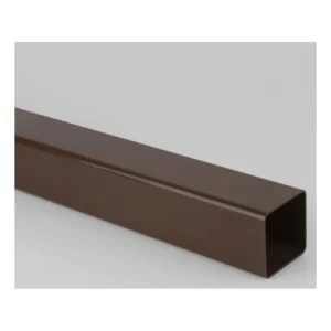 Square 65mm Downpipe 2.75m Brown
