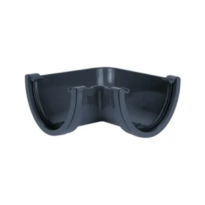 90° Deepflow Gutter Angle-Anthracite