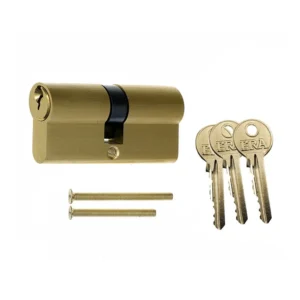 ERA 40/50 6pin Euro Cylinder Brass