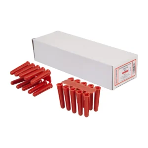 Wall Plugs - 5mm Red [100]