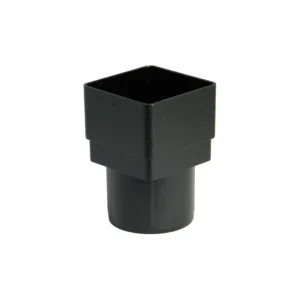 Sq/Rnd Down Pipe Adaptor-Cast Iron