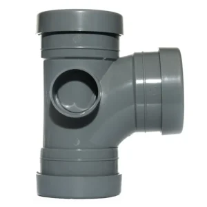 Soil- 135° Triple Socket Branch-Grey