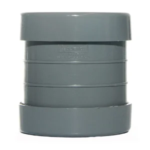 Soil- Double Socket Slip Coupler-Grey