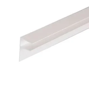 Side Flashings 3m x 10mm White