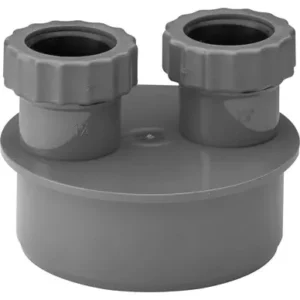 Soil- 32-32mm Waste Adaptor-Grey