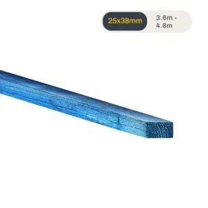 25 x 38 Blue Treated Batten 4.8M BS5534