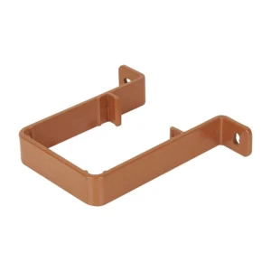 Square Flush Pipe Clip-Light Oak