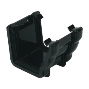 Ogee Gutter Union Bracket Black